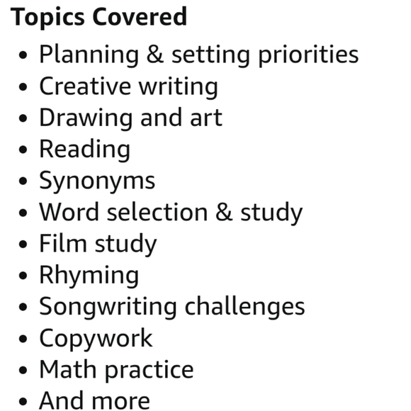 THINKING TREE Songwriters fun-schooling journal homeschool Music Workbook - Picture 3 of 7